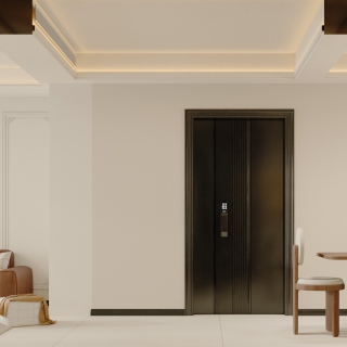 法式沙发背景墙单张