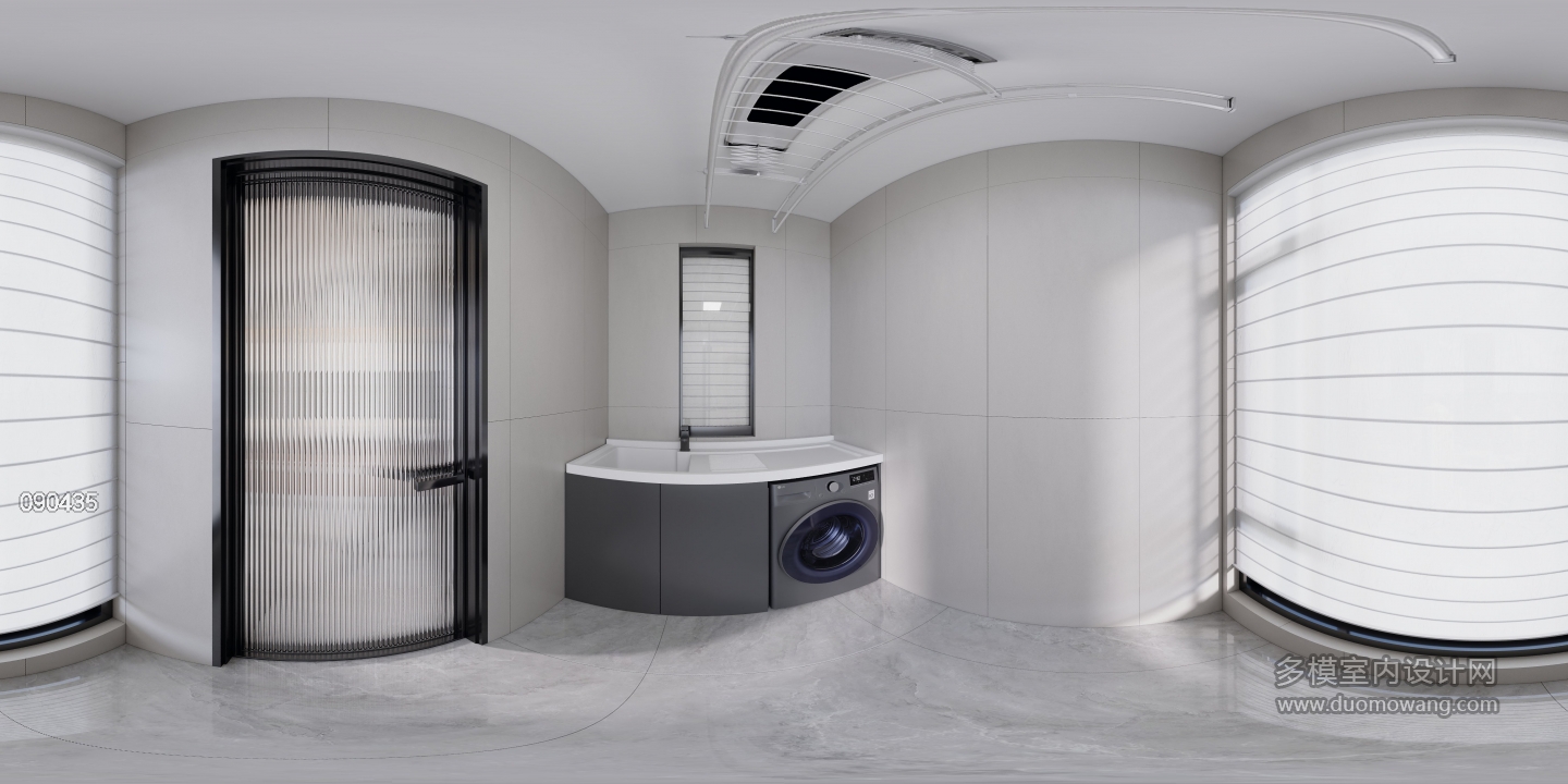 黑白灰洗衣房