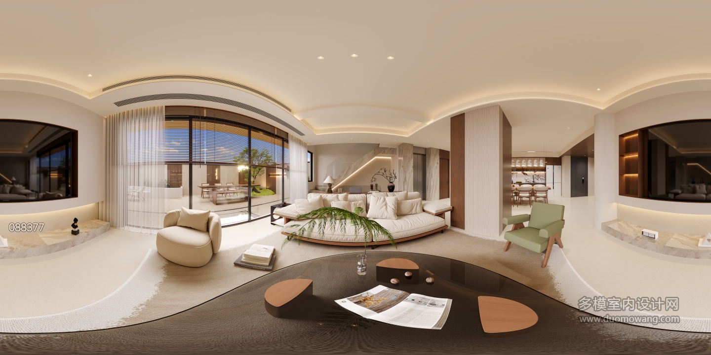 宋氏一楼客厅全景1