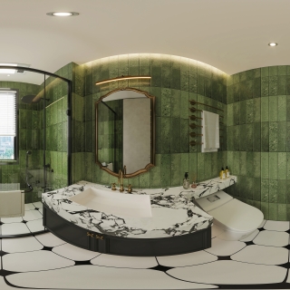 一楼卫生间全景