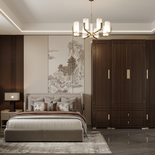 新中式主卧