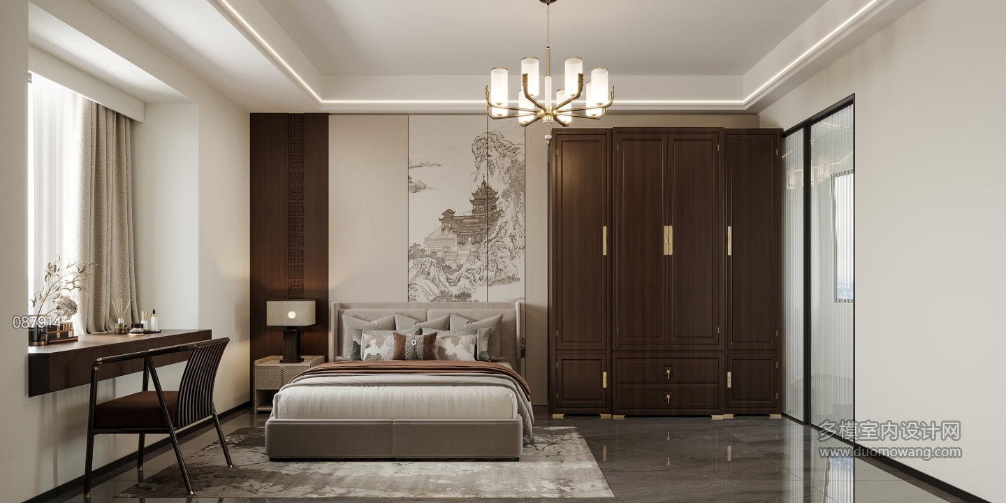 新中式主卧