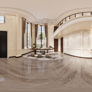 新中式客餐厅-全景