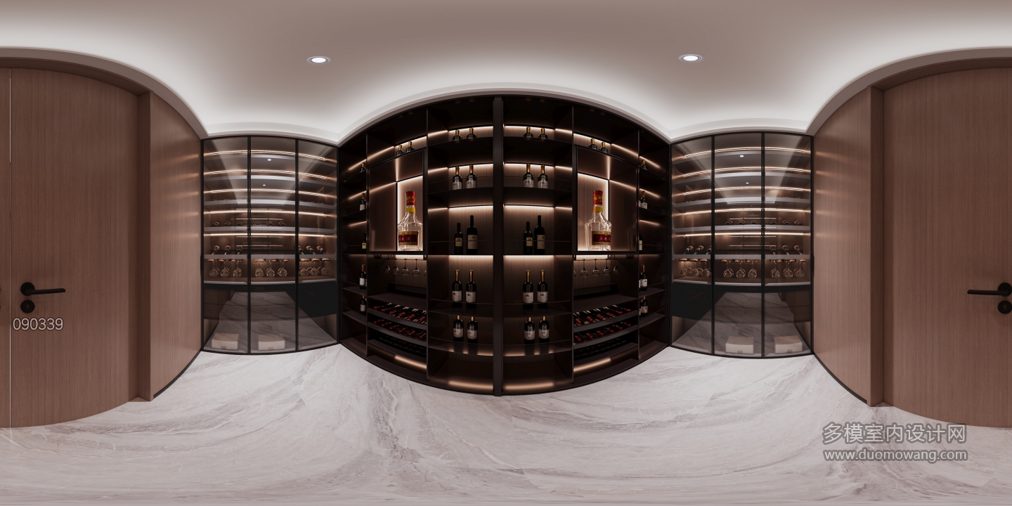 富一层酒窖现代