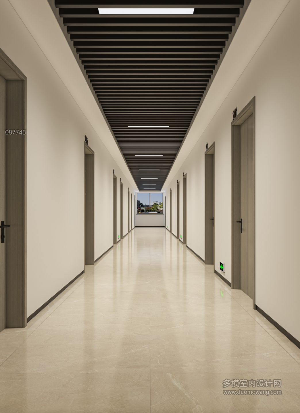 现代走廊单张1