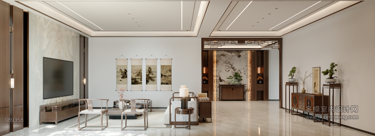 中式客厅二稿特写