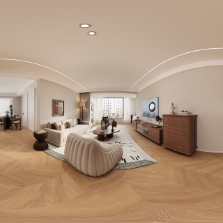 美式客餐厅全景