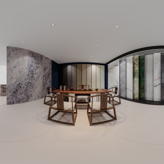 现代岩板展厅360