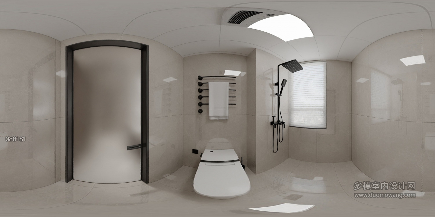 现代意式卫生间 (2)