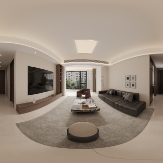 中古风客餐厅全景