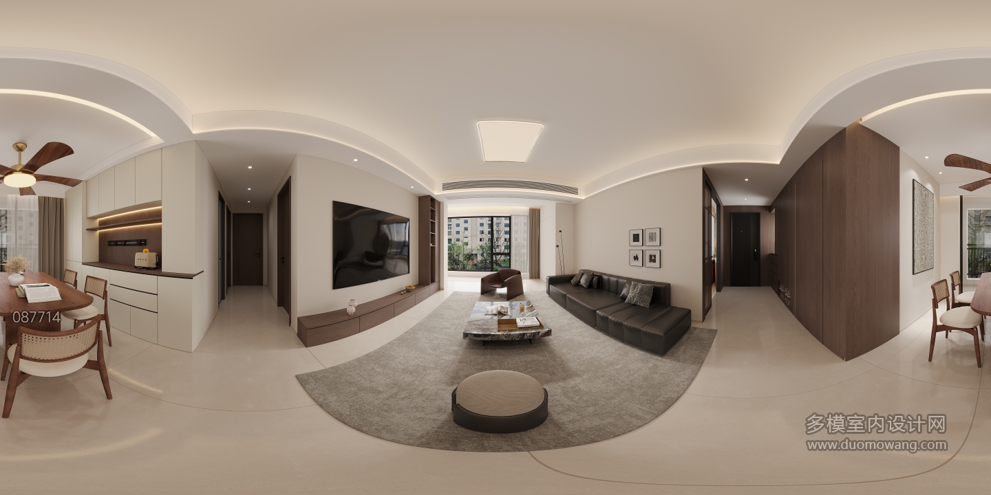 中古风客餐厅全景