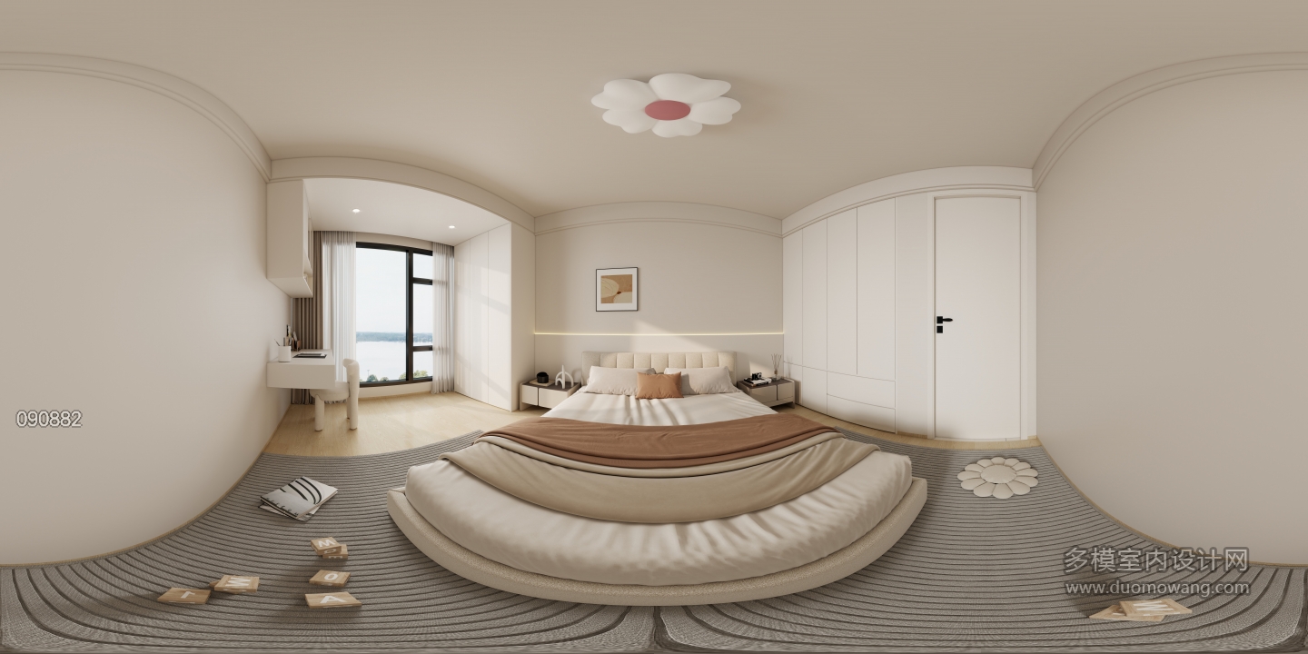 奶油风-主卧