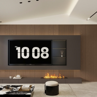 意式电视背景特写单张