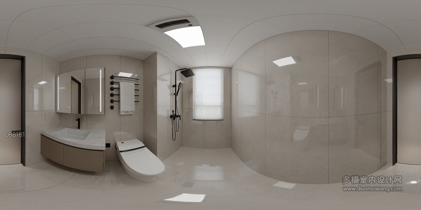 现代意式卫生间