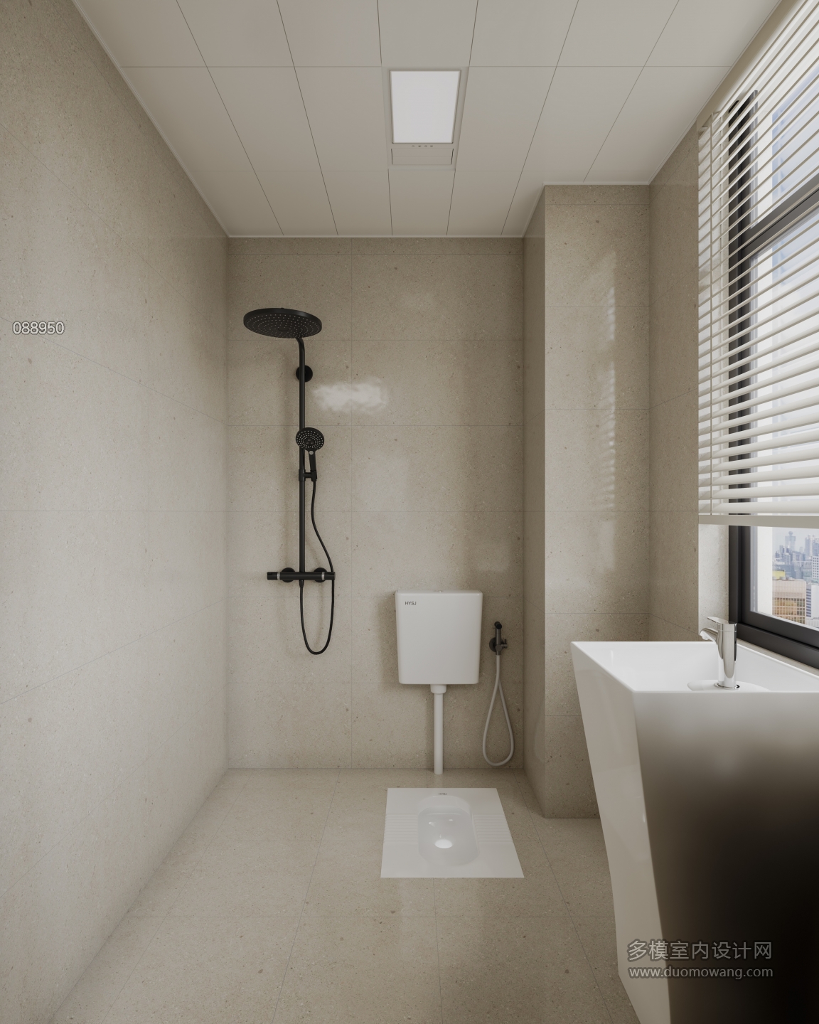 现代一楼卫生间