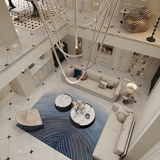 法式地下室会客厅003