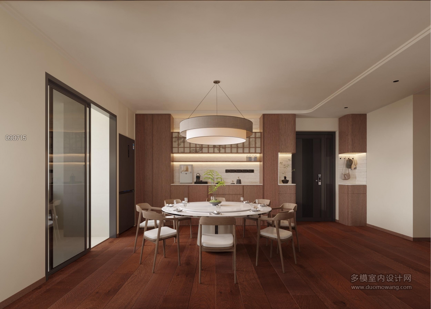 客餐厅+书房_餐厅_0000