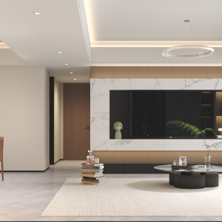 现代电视背景墙-单张