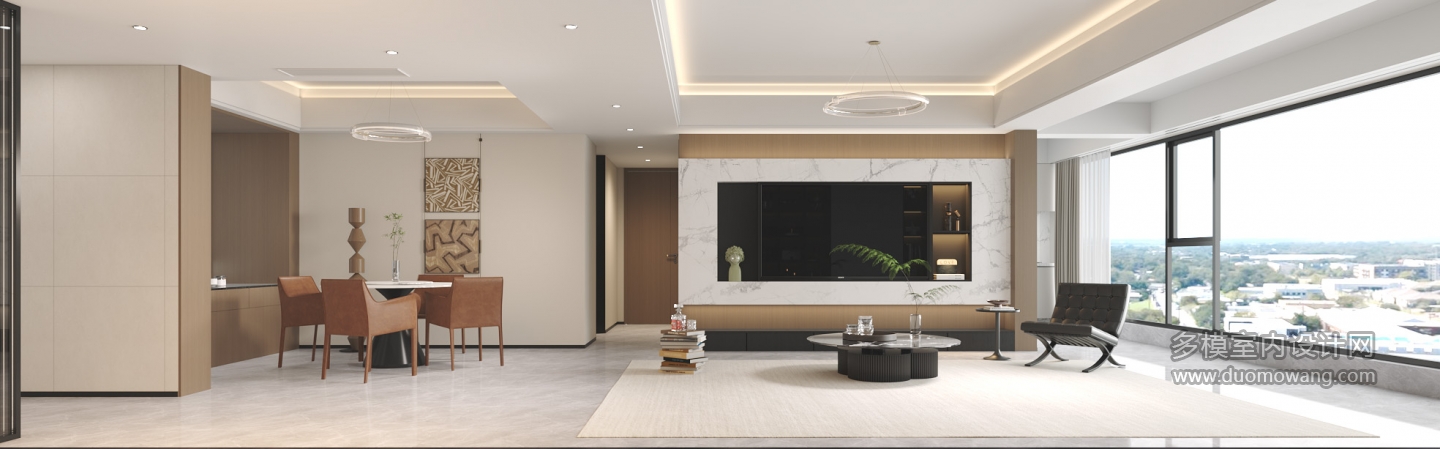 现代电视背景墙-单张