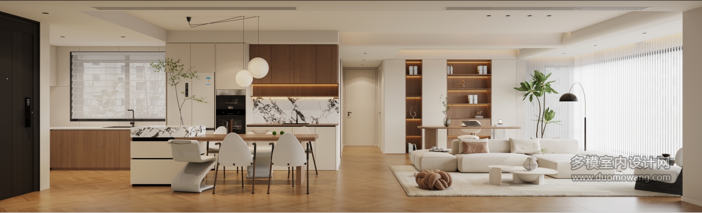 4现代中古风沙发面