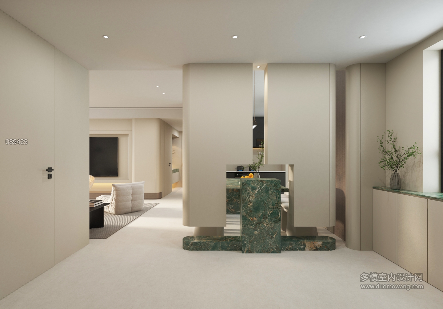 意式极简家装玄关