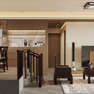 3新中式电视面单张