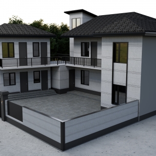 现代别墅外立面