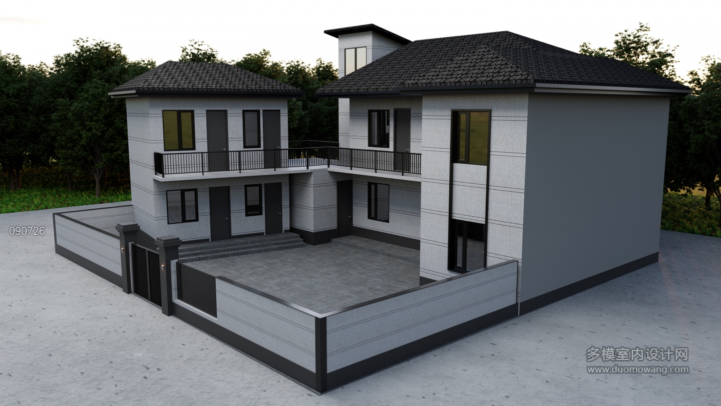 现代别墅外立面