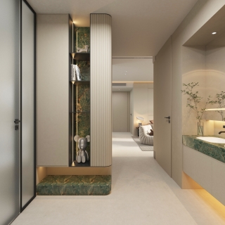 意式极简家装 洗手间