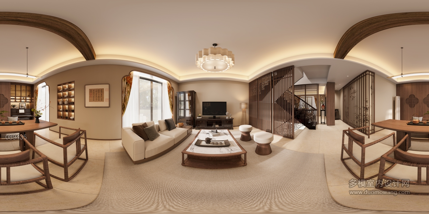 宋氏美学客厅全景