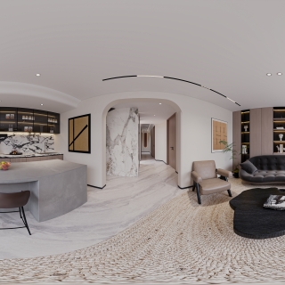 富一层公共区现代