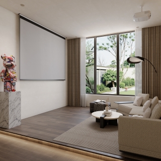 意式二楼影音区