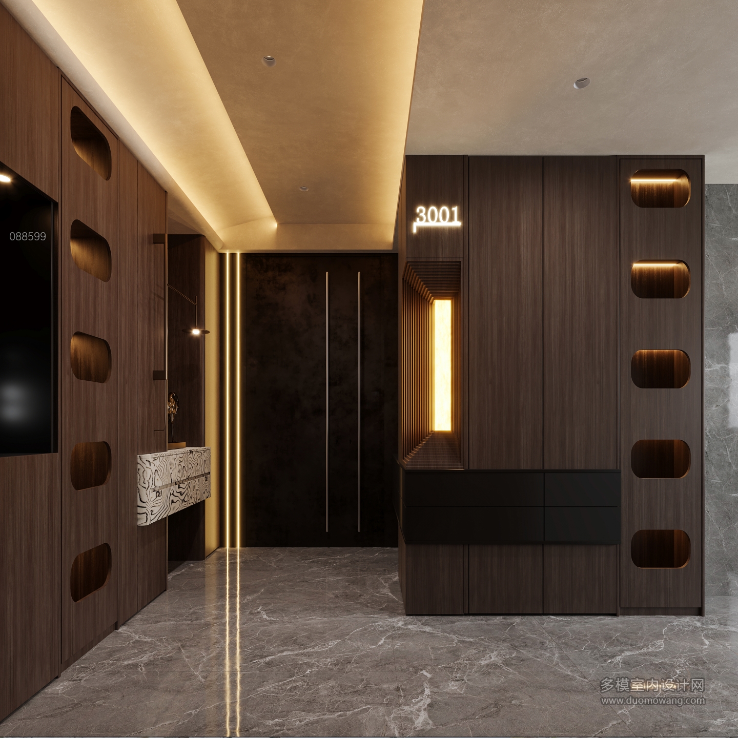 现代电梯厅