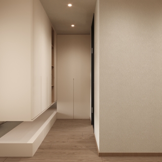 垞寂主卧衣帽间特写