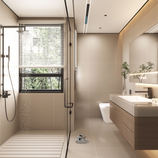 垞寂主卧卫生间特写