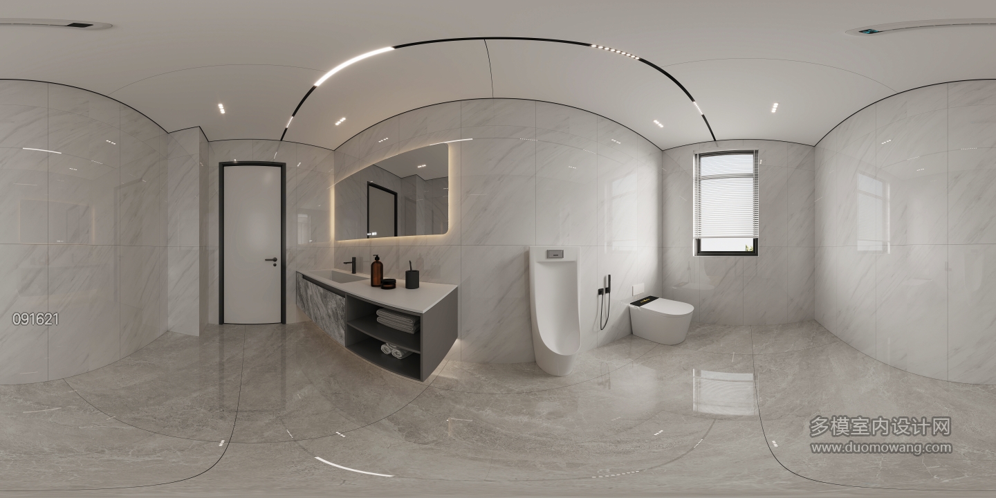 三层卫生间全景