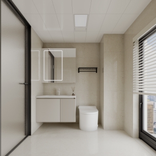 现代二楼卫生间