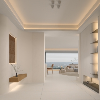 奶油风玄关单张