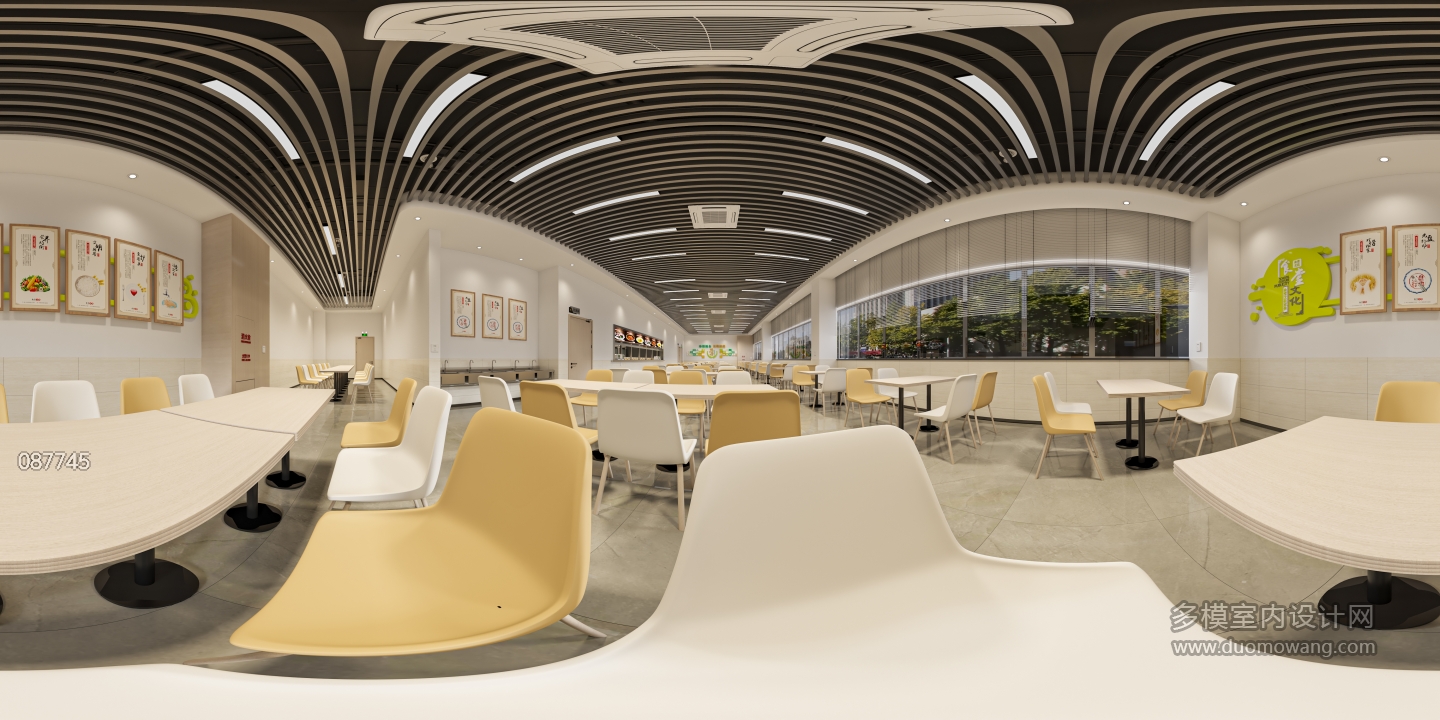 现代食堂全景2