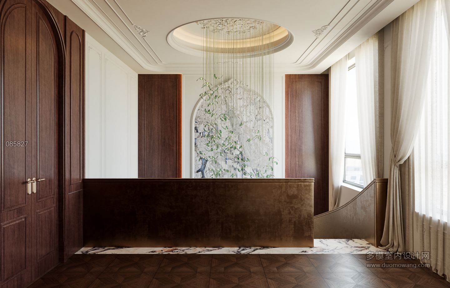 法式复古楼梯间