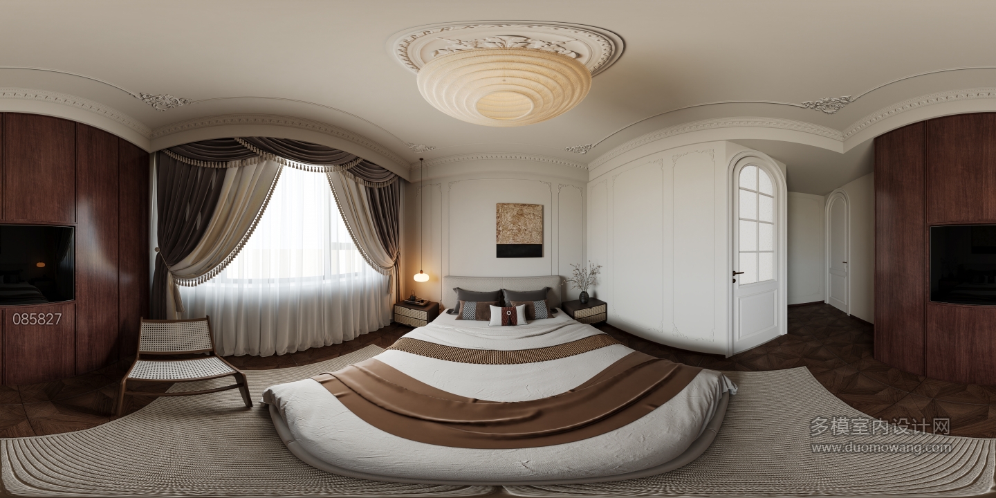 法式复古老人房360