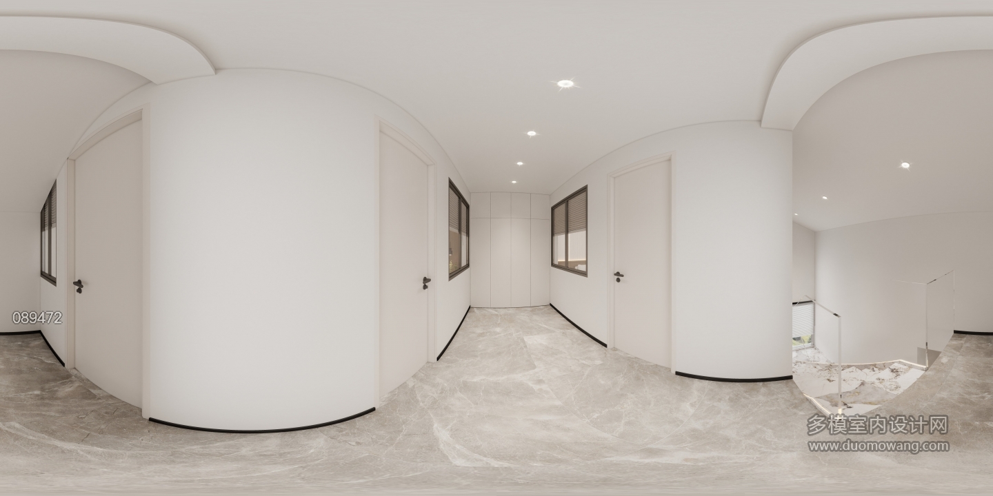 现代二楼楼梯间