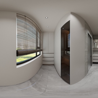 现代三楼主卧衣帽间