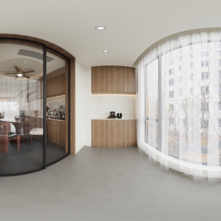 自然风南阳台全景