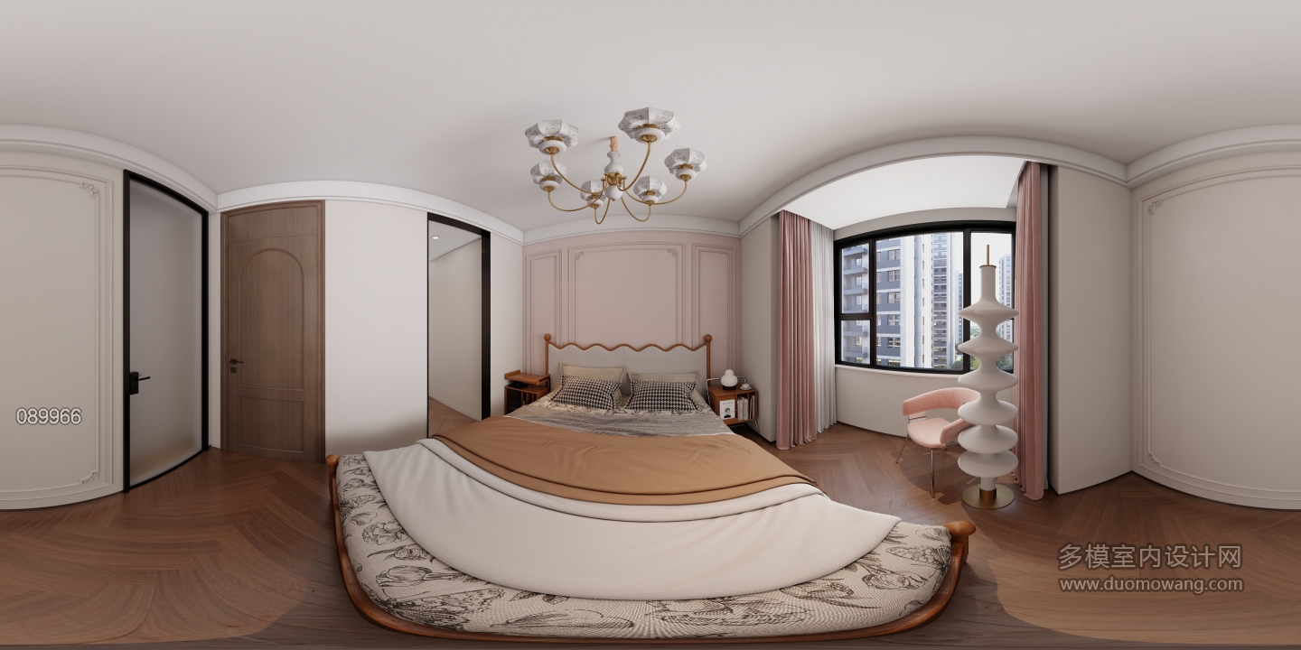 现代-2层女孩房