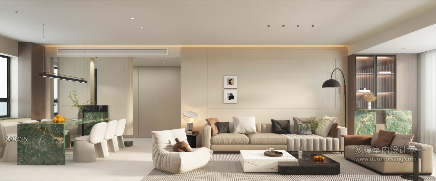 意式极简家装客餐厅