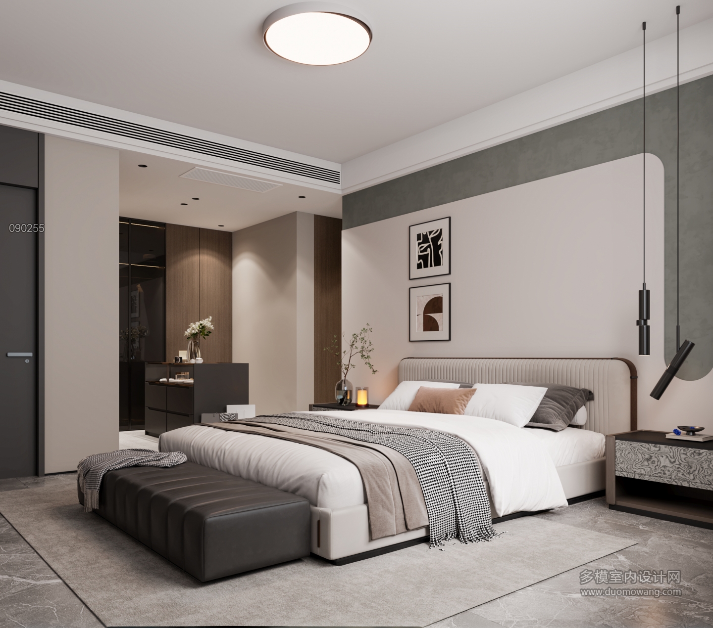 现代-二楼主卧2