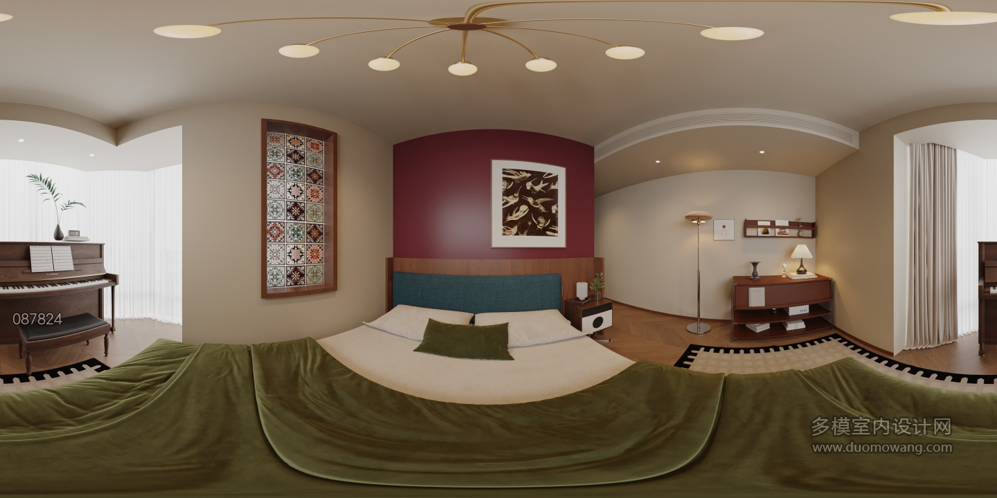 主卧室全景