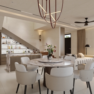 意式一楼 客厅1