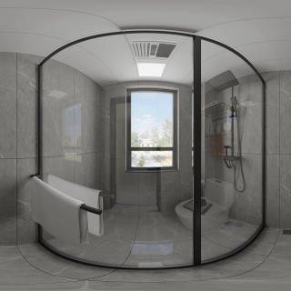 现代二楼卫生间